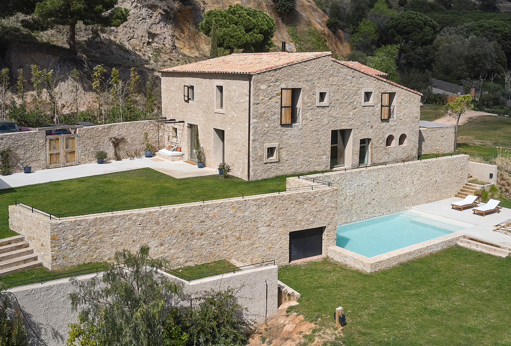Rehabilitación Masía Maresme — Damián Ribas